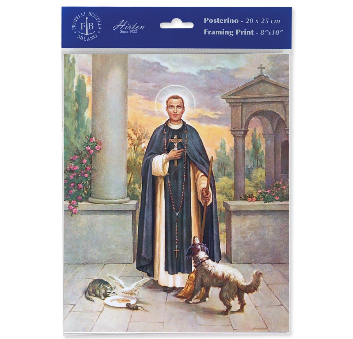 St. Martin de Porres 8"x10" Italian Prints, 3-Count Value Pack