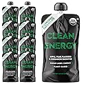 Clean Label Organic Fruit Smoothie Sports Pouches - Healthy Nutrition Drinks, Gluten Free, Caffeine Free, Vegan, Kosher, Convenient Snacks - Apple