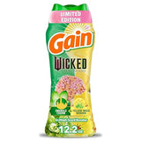 Gain In-Wash Laundry Scent Booster "Wicked: For Good" Limited Edition, Emerald Charm + Yellow Brick Wonder, 12.2 oz, Fresh Extender + Odor Protection