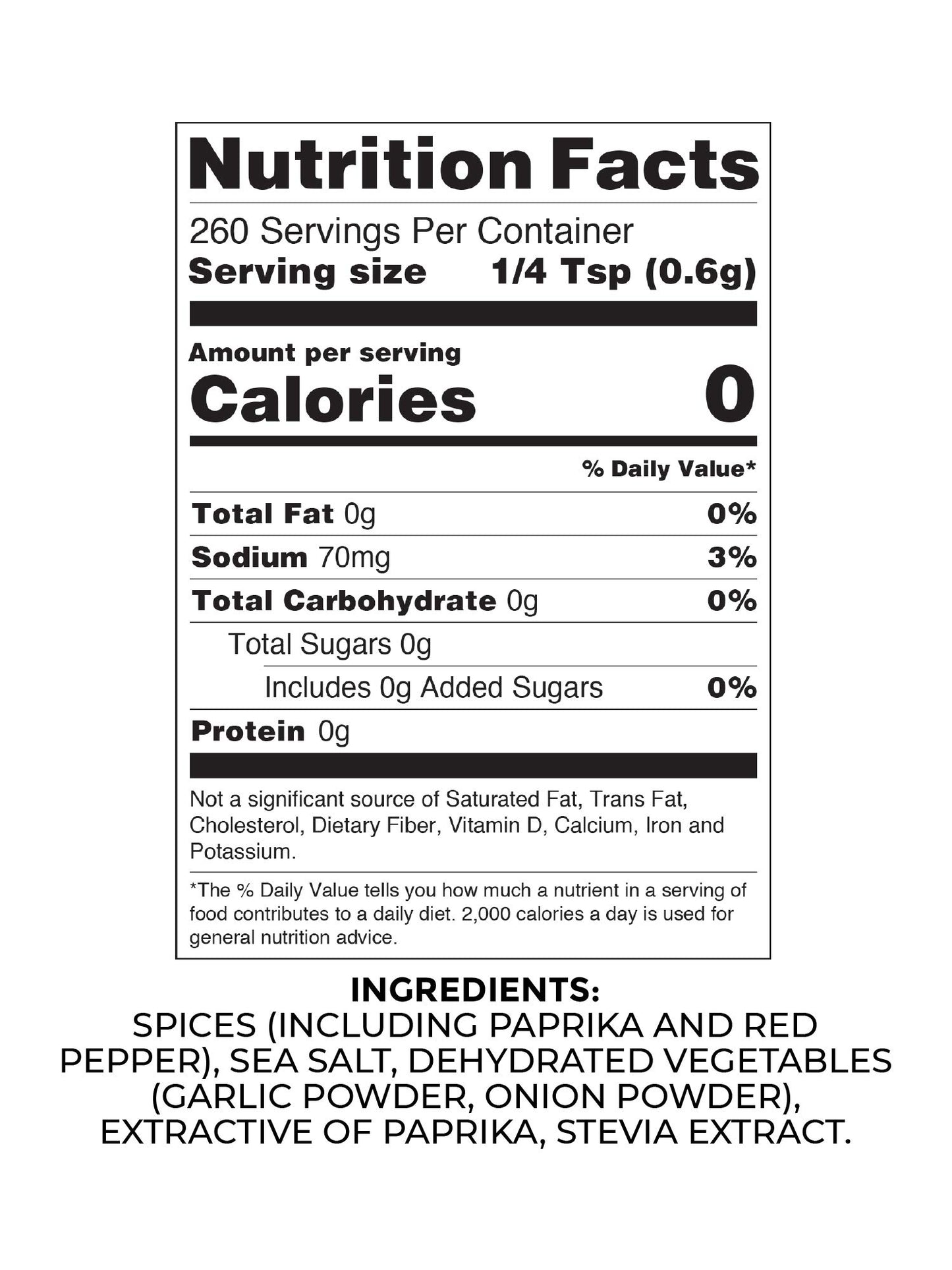 Rib Rack Spicy Sugar Free Seasoning, 5.5 oz