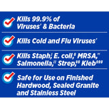 Clorox, Bleach Free Wipes, 75 Count, Pack of 3