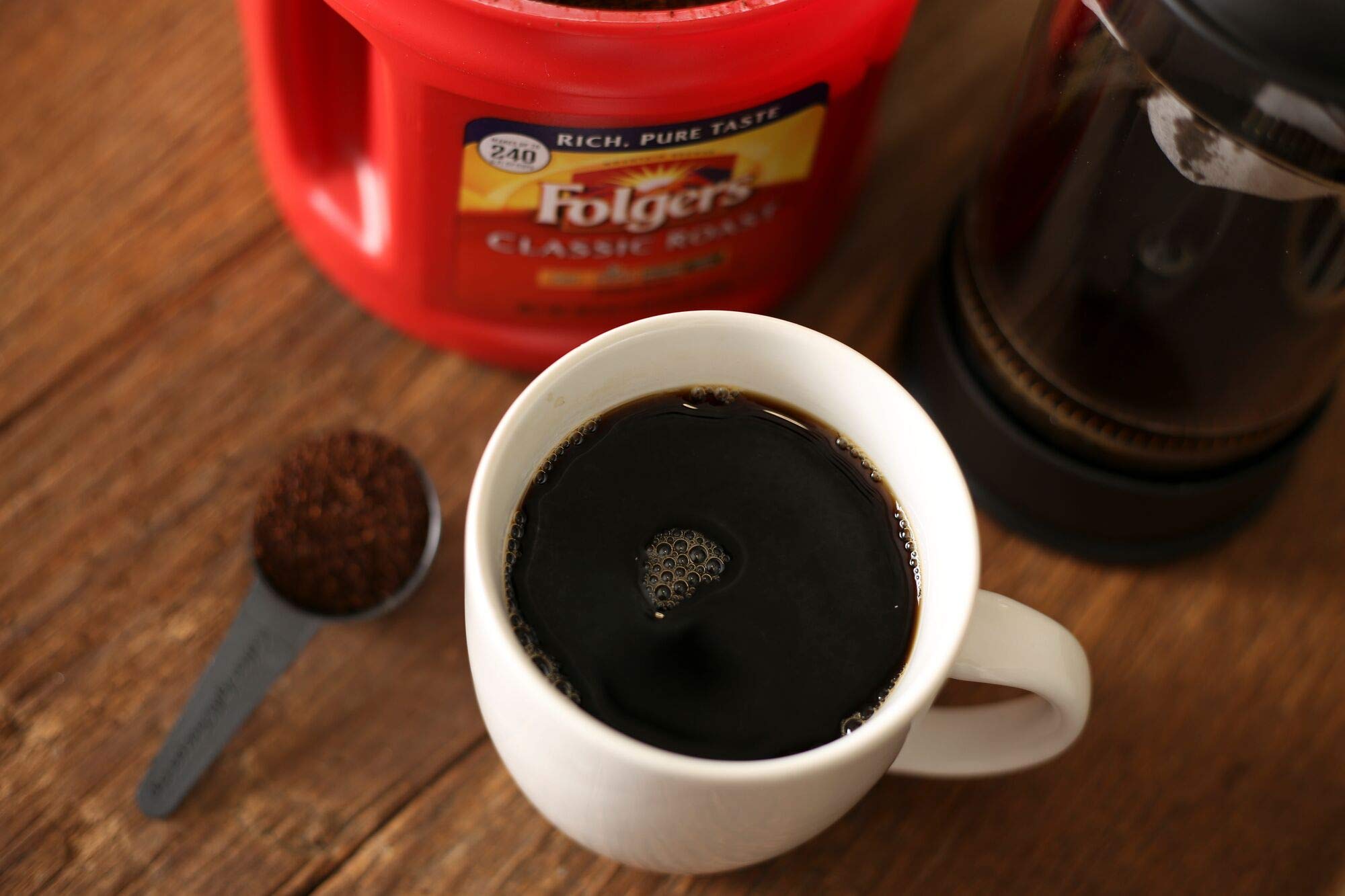 Folgers Classic Roast Medium Roast Ground Coffee, 22.6 Ounces