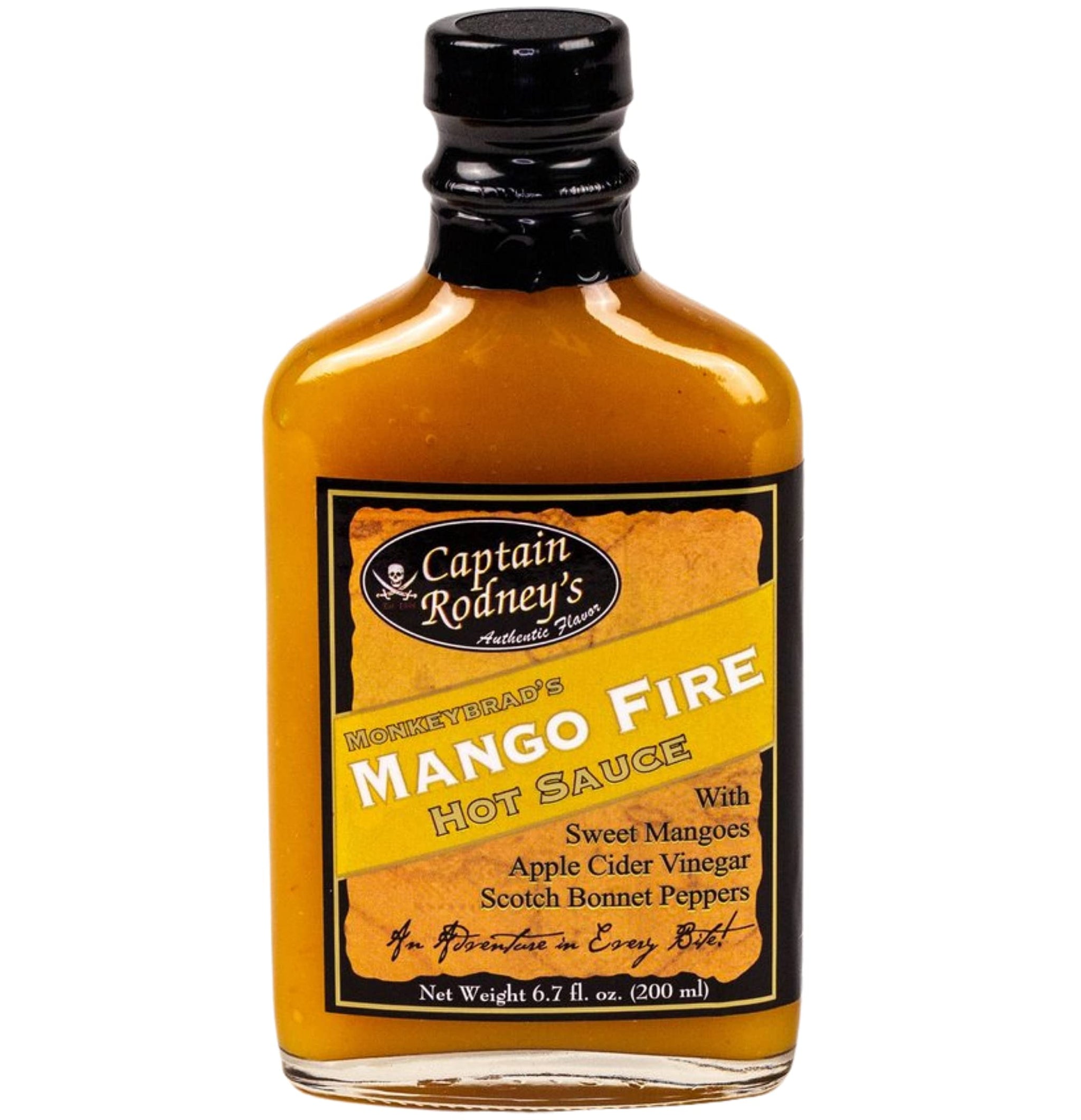 Captain Rodney's Private Reserve Hot Sauce (Mango Fire)