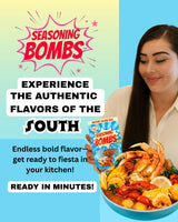 Seafood Boil Seasoning Bombs - Cajun Style Seafood Seasoning Ball, Easy Seafood Boil Mix, Crawfish Shrimp Crab Boil, Crock Pot & Stovetop Ready