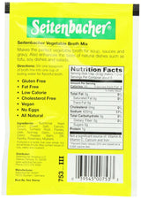 Seitenbacher Vegetable Broth Mix - Packets, 0.80-Ounce Packages (Pack of 12)