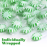 Starlight Spearmint Candy Individually Wrapped, Starlight Mints Bulk Individually Wrapped Spearmint Christmas Candy for Office, Hard Candy Starlight