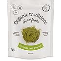 Organic Traditions Moringa Powder Organic, Green Superfood for Smoothies with Moringa Leaves, Rich in Natural Vitamins and Minerals, Traditionally
