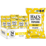 Hal's New York Popcorn Sea Salt, Gluten Free, 0.75 oz (Pack of 24)