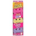Scrub Mommy Kitchen Sponges - Dual-Sided Dish Sponges for Scrubbing - Non-Scratch Cleaning Sponges for Washing Dishes, Bathroom & Multi-Surface