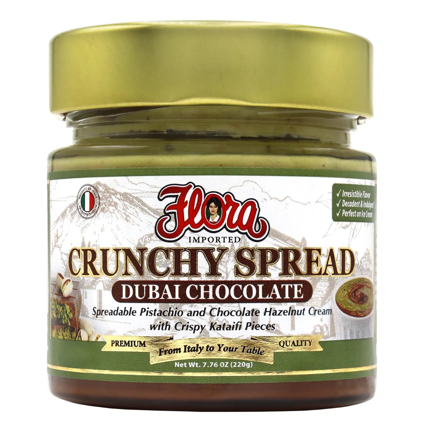 Dubai Chocolate Crunchy Spread - 7.76 oz