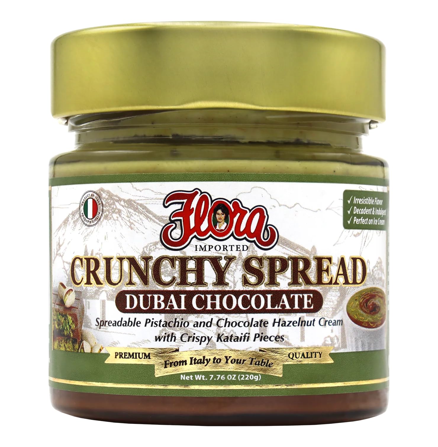 Dubai Chocolate Crunchy Spread - 7.76 oz