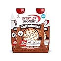 Premier Protein Shake COFFEEHOUSE, Caramel Macchiato, 30g Protein, No Added Sugar, 24 Vitamins & Minerals to Support Immune Health, 11 fl oz (4 Pack)