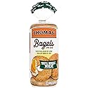 Thomas' 100% Whole Wheat Bagels, 6 count, (3.0 oz each), Excellent Source Of Fiber, Kosher Whole Grain Bagels, 18 oz Bag
