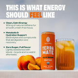 Mateina Organic Peach Passion Yerba Mate, 12 FZ