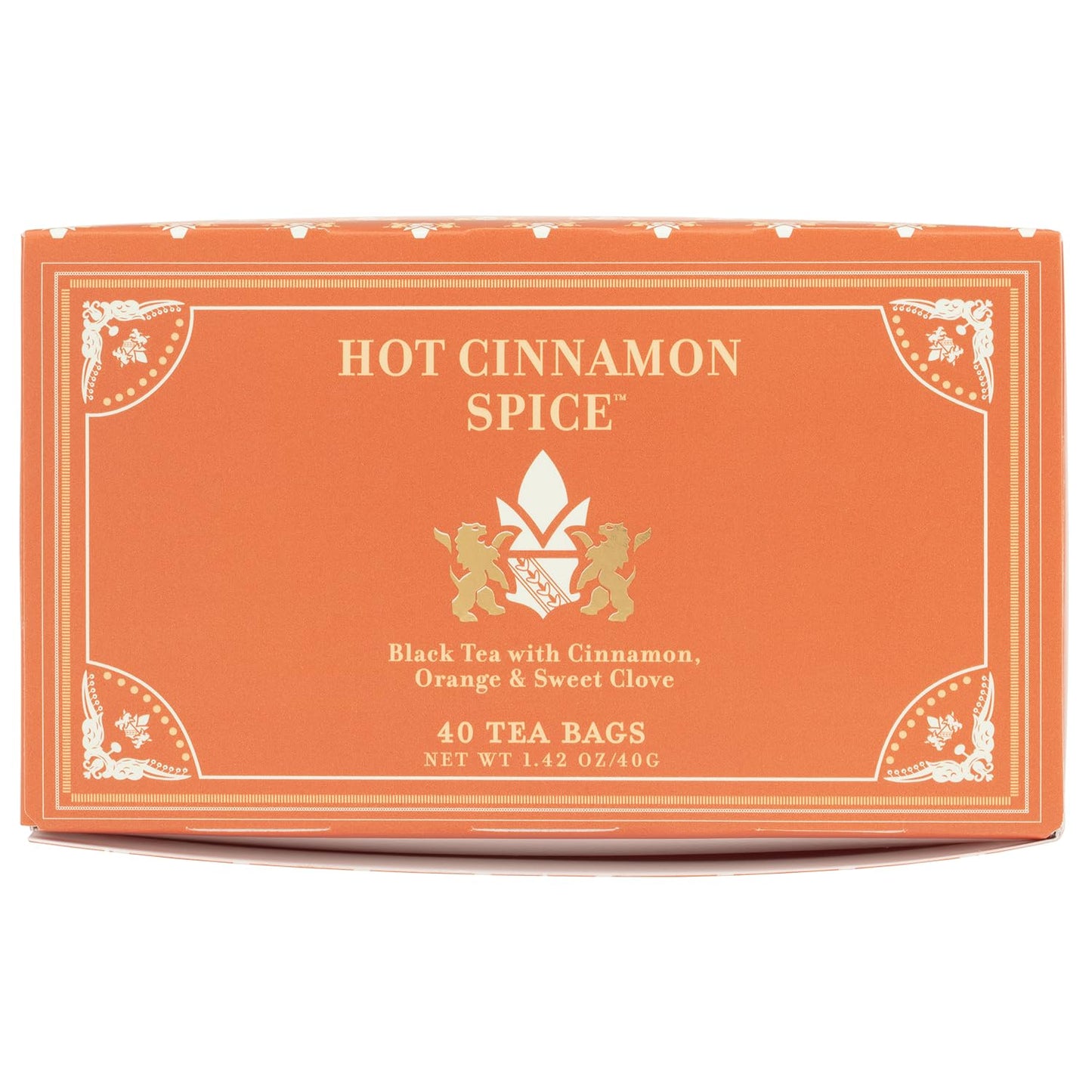 Harney & Sons Hot Cinnamon Spice Tea, 40 Tea Bag Box