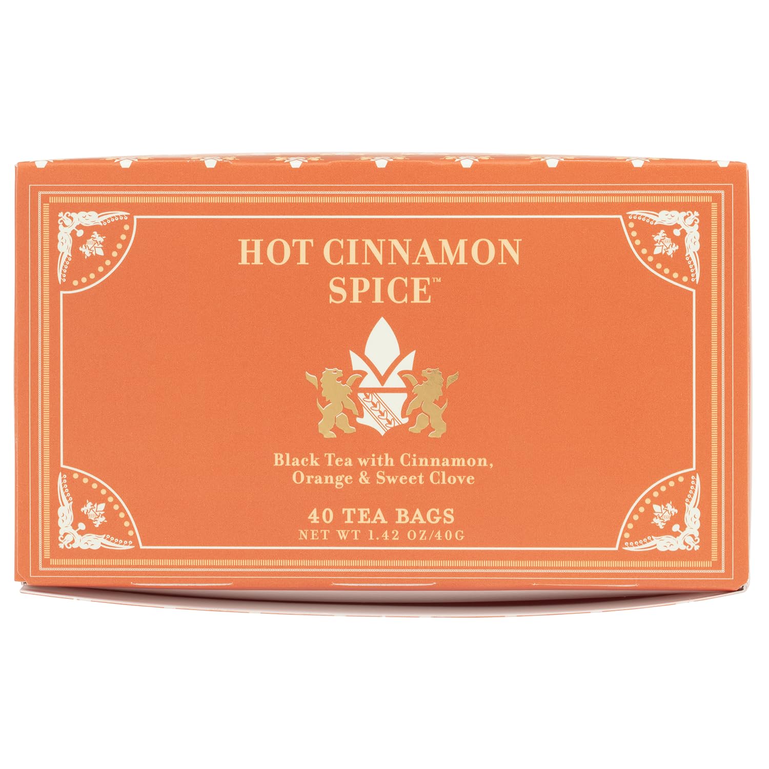 Harney & Sons Hot Cinnamon Spice Tea, 40 Tea Bag Box