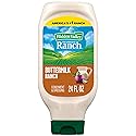 Hidden Valley Buttermilk Ranch Condiment and Dressing, Easy Squeeze Bottle, 24 Fl Oz (Package May Vary)