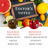 NPG Sichuan Black Bean Chili Sauce 7 oz, Medium Heat, Fermented Chili Sauce