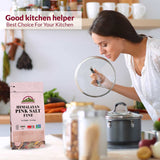 Himalayan Chef 100% Natural Himalayan Pink salt, Fine Grains Bag, Incredible Taste - 1 LBS Each | Pack of 6