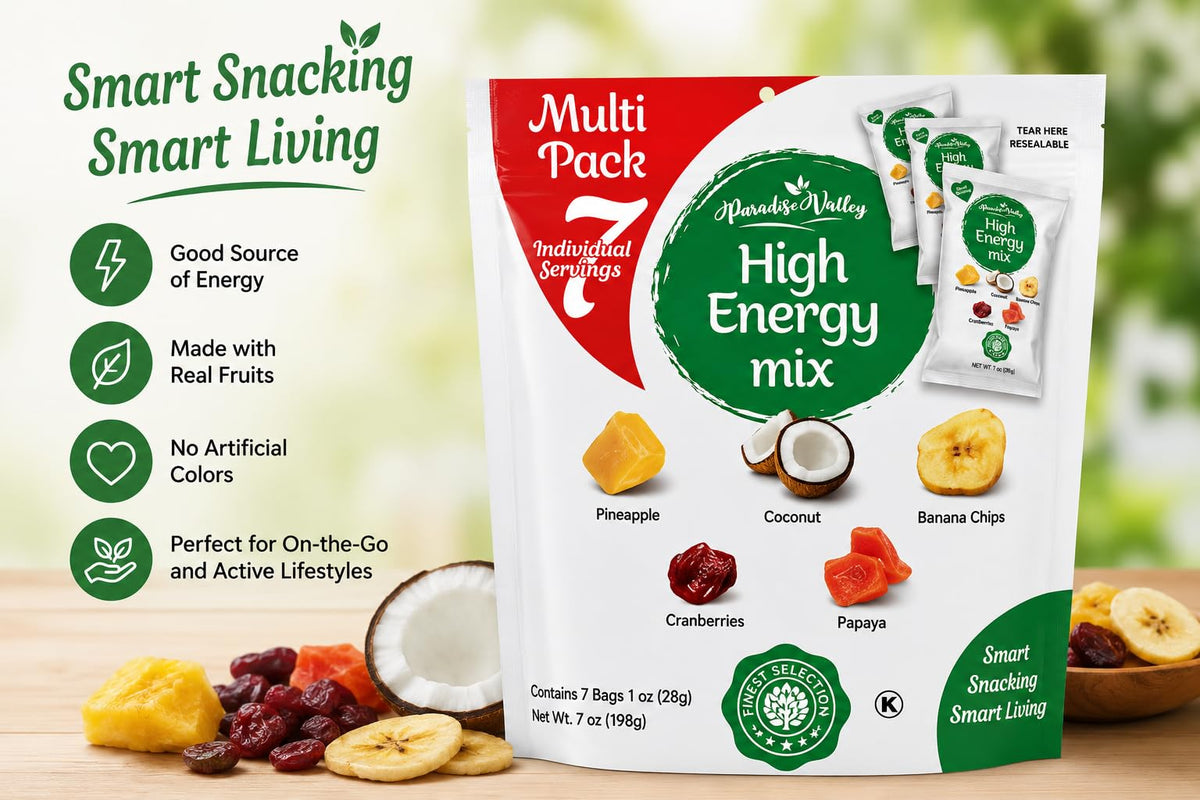 Paradise Valley High Energy Mix 7 bags each 1 oz.