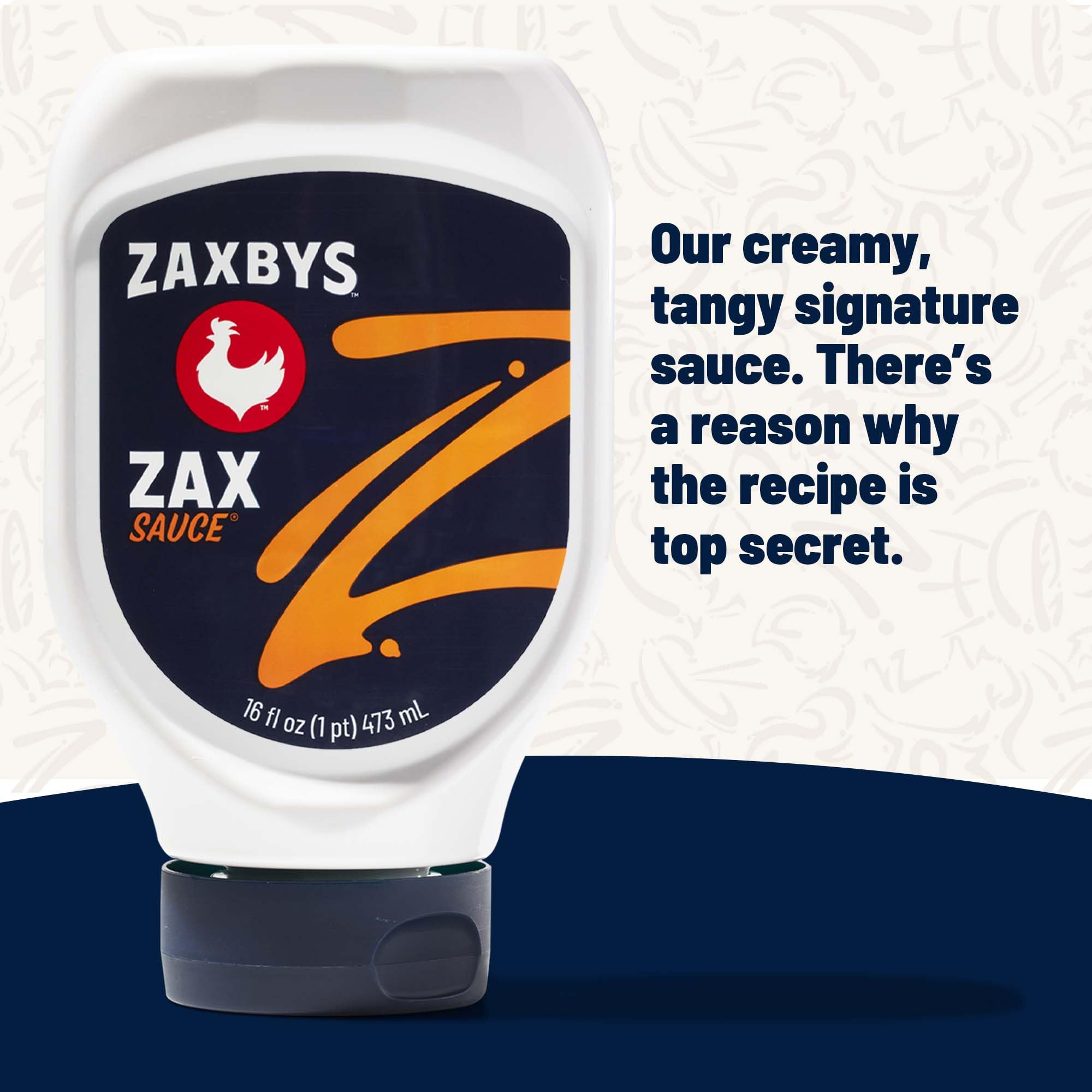 Zaxbys Zax Sauce, Burger Sauce, Barbecue Sauce, Special Sauce, BBQ Sauce, Secret Recipe for Chicken Dipping, Steak, Burgers, Fry Sauce - 16 fl oz