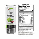 Celsius Green Apple Cherry 12oz