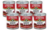 La Preferida Whole Chipotle Peppers, Hot, 7 OZ (Pack of 6)