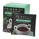 CHINAMIST Simply Mint Herbal Tea Sachets, Organic Peppermint & Spearmint, Caffeine Free, Full Leaf, Biodegradable Sachets, 15 Count (Pack of 1)