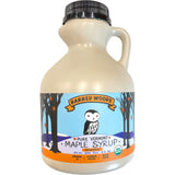 Vermont Maple Syrup and Pancake Mix Gift Box - From Barred Woods Maple Products (Amber Rich)