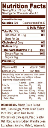 Bob's Red Mill Granola Natural NO-FAT ADDED, 12-ounces (Pack of4)
