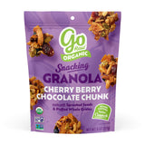 Go Raw Cherry Berry Chocolate Chunk Snacking Granola, 8oz Pouch