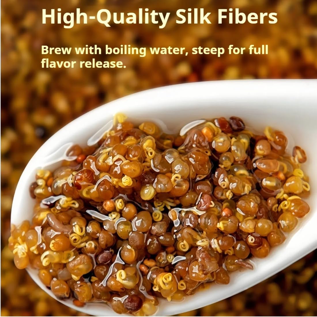 Chinese dodder (Cuscuta Seeds) ??? - Premium Dried Chinese Dodder Herb in Resealable Can for Herbal Tea & Infusions (tu si zi) ???