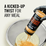 Frank’s RedHot Seasoning, Cheesy Buffalo, Small Batch, Made for Chefs, Cheesy Buffalo-Style Flavor for Wings, Mac ‘n Cheese, Burgers, and More, 8.67