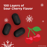 Tic Tac Naughty or Nice Lumps Of Coal Sour Cherry Mints, Hard Mints, Stocking Stuffer, 12 pack, 0.84 oz