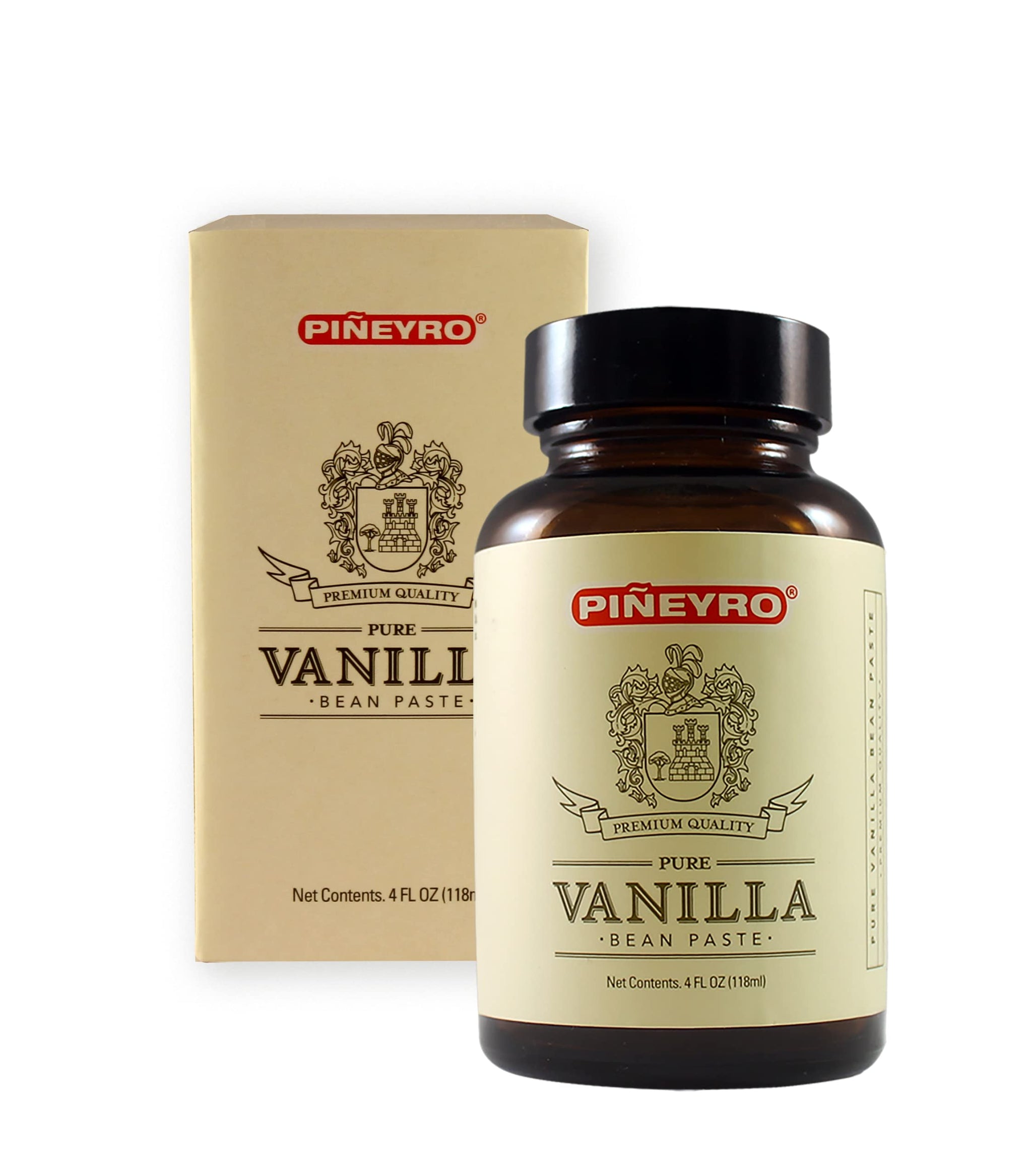 Mexican Vanilla Paste 4 Fl Oz | Premium Quality with visible vanilla specks | Perfect Mother’s Day Gift for Bakers | Pure Bean Seed | Gourmet |