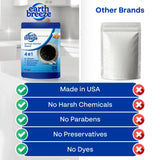 Earth Breeze Garbage Disposal Cleaner Tablets - 4-in-1 Citrus Scented Tablets that Clean, Deodorize, Refresh & Protect - Powerful Cleaning Action