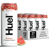 Huel Energy+ | Watermelon Energy Drink | 200mg of Caffeine 35 Calories