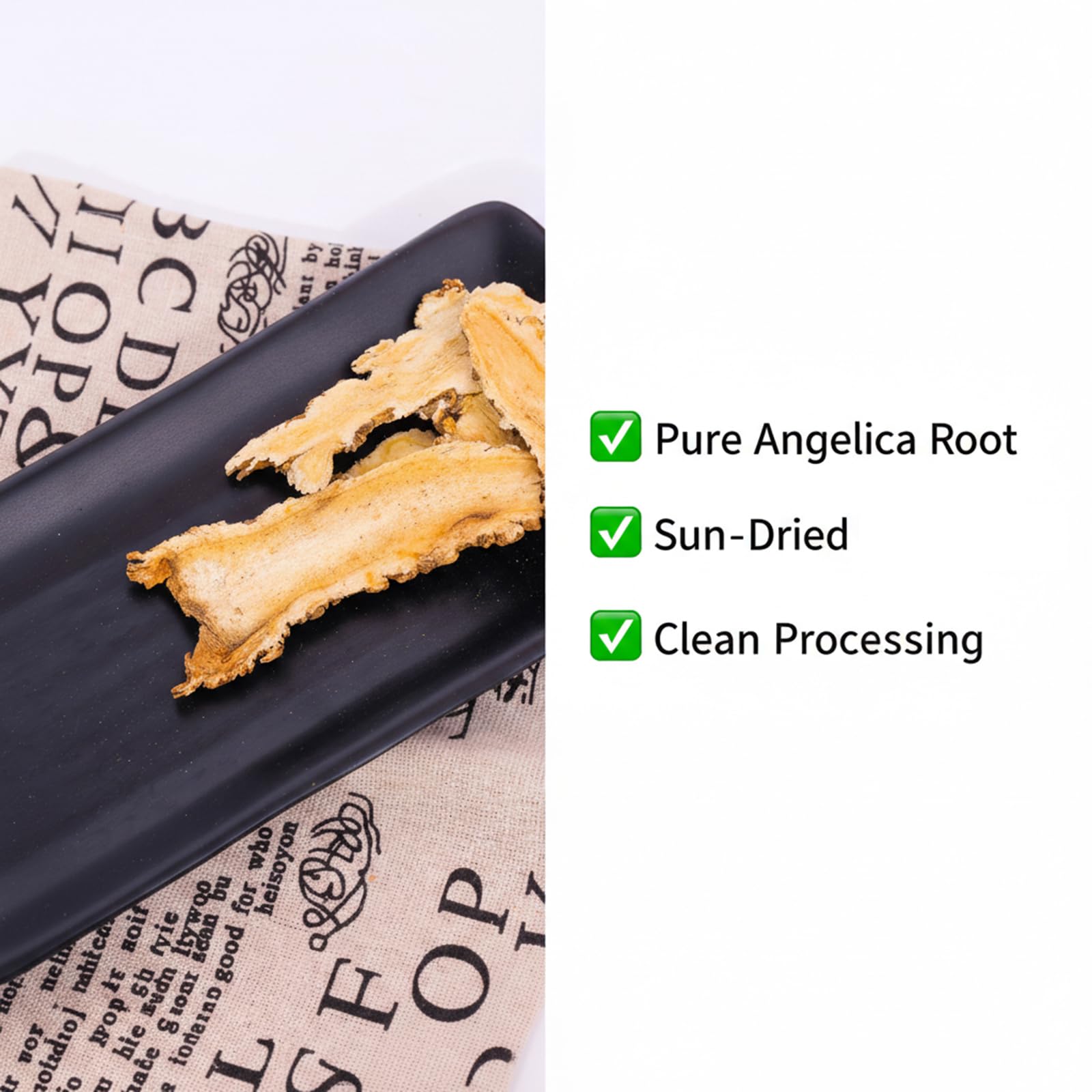 DYBOEDYO Angelica Root Slices 5.29oz/150g,Dang Gui Tea,Chinese Dried Angelica Sinensis,???? ??