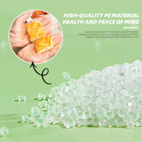 WeaChallengers Disposable Plastic Gloves Food Handling Service Disposable PE Gloves For Cooking (500 Coun)