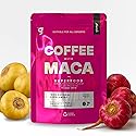 Ground Coffee with Peruvian Root Maca | Adaptogenic Energy Boost | Hormone Balance & Mood Support | Filtered Medium-Dark Roast | 250g - Glomyt Coffee