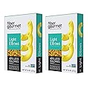 Fiber Gourmet Low Net Carb Pasta Elbow Macaroni - Keto Friendly, High Fiber, Low Calorie Italian Made Noodles - Vegan, Non-GMO, Kosher - 48% Fewer