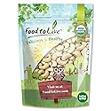 Food to Live - Organic Cashews, 2 Pounds Whole, Unsalted, Non-GMO, Kosher, Raw, Vegan, Bulk
