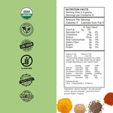 Vegan Organic Bhindi Masala Green Veggie Indian Spice Blend - Arora Creations 0.5oz (6-Pack) | Gluten Free, Non-GMO, Low Sodium | Easy to Cook Indian