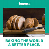 Impact - Organic Cassava Flour - Gluten-Free Baking Essential - Grain-Free Wheat Flour Substitute for Cooking and Baking - High Fiber, Easy to Use