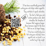 Raw Pine Nuts | Non-GMO Unsalted | Daily Health Support | Pine Nuts Raw for Cooking, Salads & Pesto | Pignoli Nuts Gluten Free | Raw Nuts for Snacking