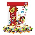 49 Assorted Jelly Bean Flavors Resealable Pouch, Gluten and Fat Free Shareable Bag of Fruity Chewy Candy, 1.31 LB