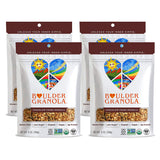 Boulder Granola Organic Gluten-Free Low-Sugar Healthy Granola (Chocolate Chunk, 4 Pack, 12 ounce)