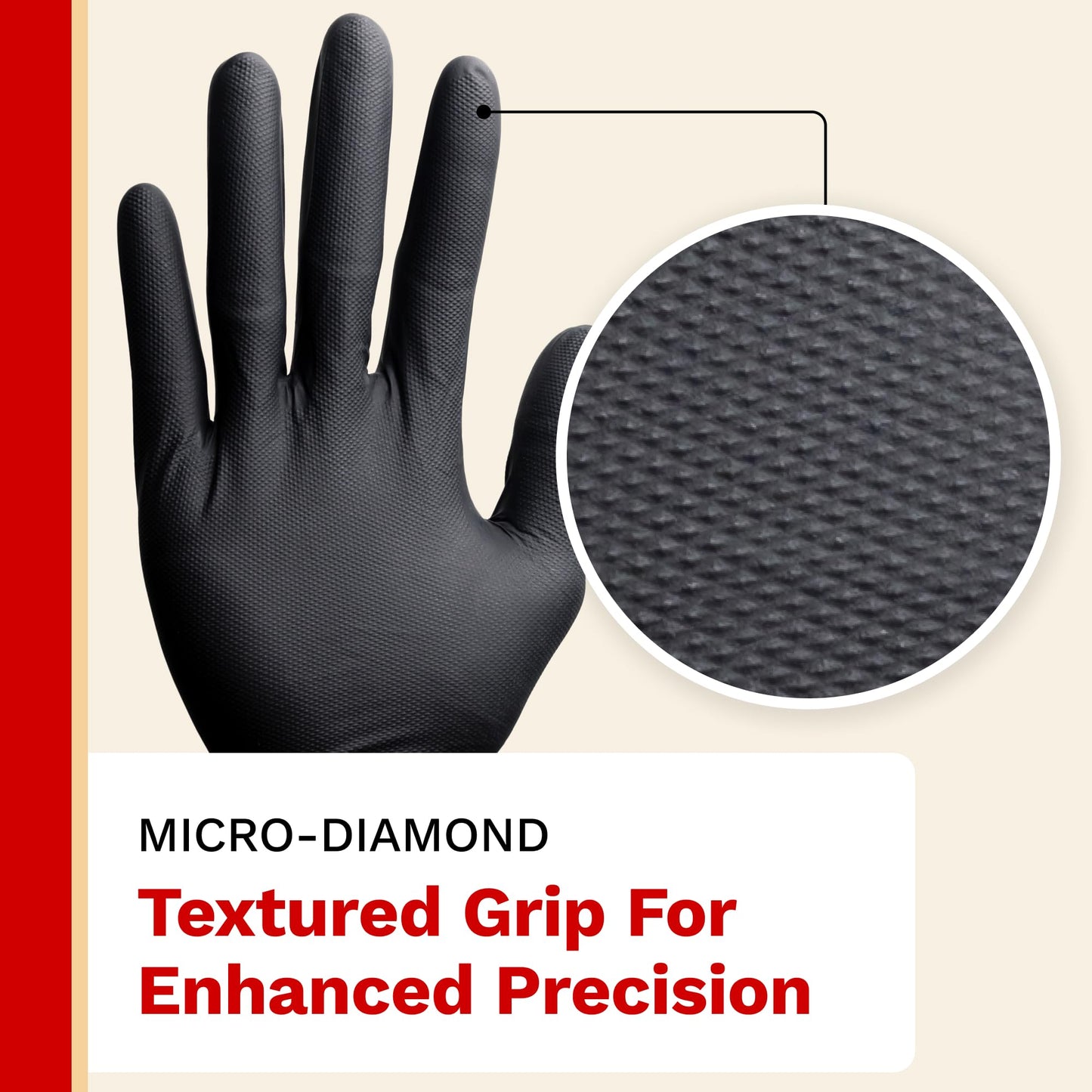 The Harvest Co Nitrile Gloves 6mil Thickness | Size Small (100 Gloves)