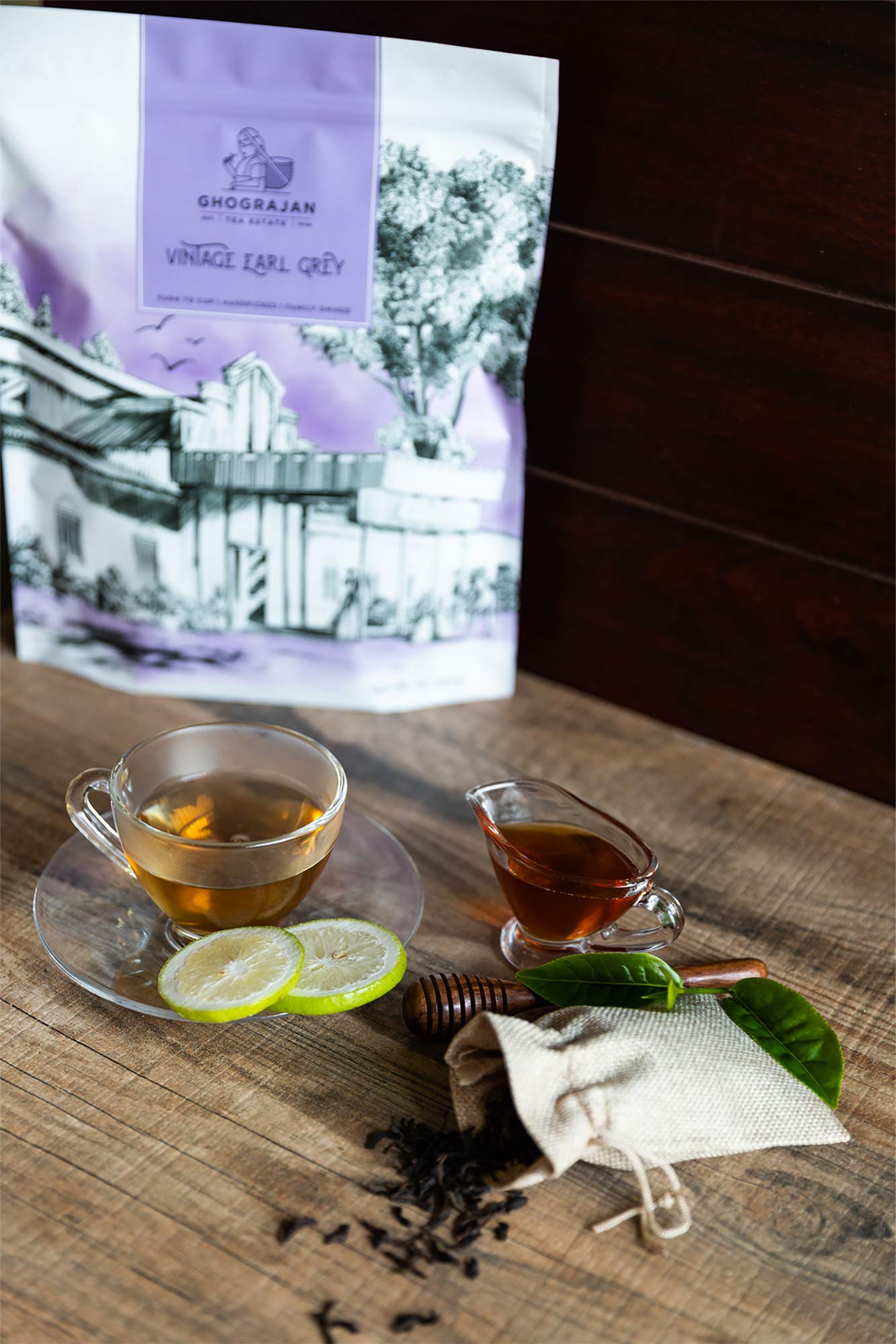 Loose Leaf Earl Grey Black Tea (200+ Cups) - Fresh Harvest - Directly Shipped From Our Family-Owned Estate in India - Blended with Organic Bergamot
