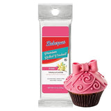 Bakerpan Premium Rolled Pink Fondant for Cake Decorating, Vanilla Flavor - 4.4 Ounces (Made in USA)